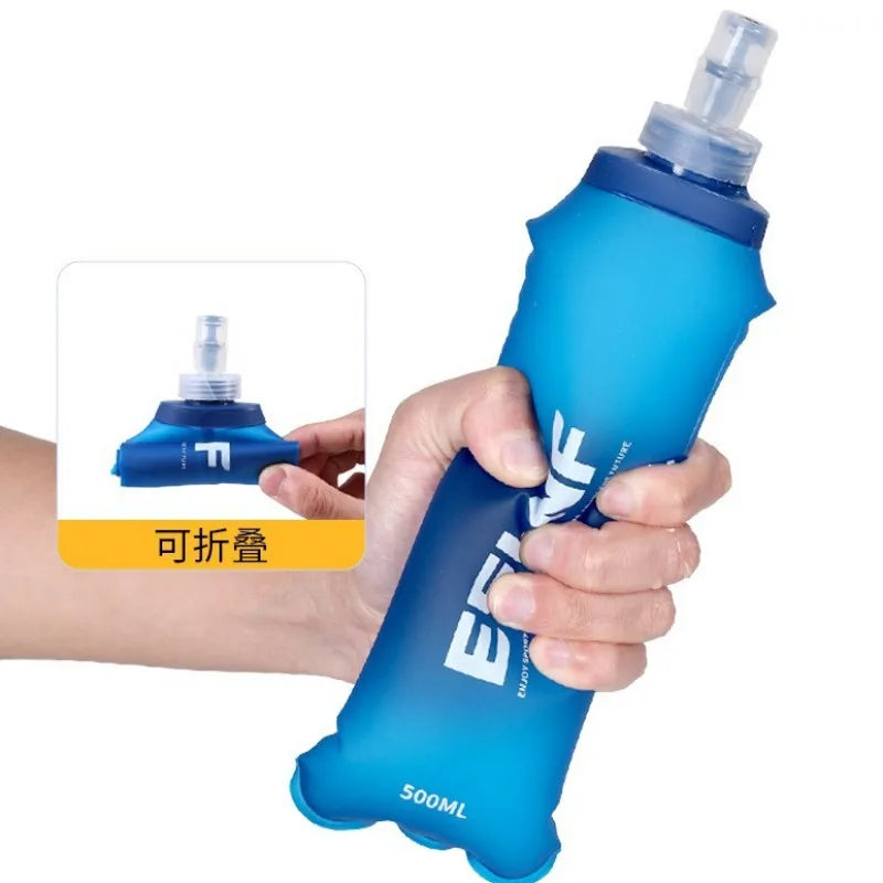Botella portátil amoldable